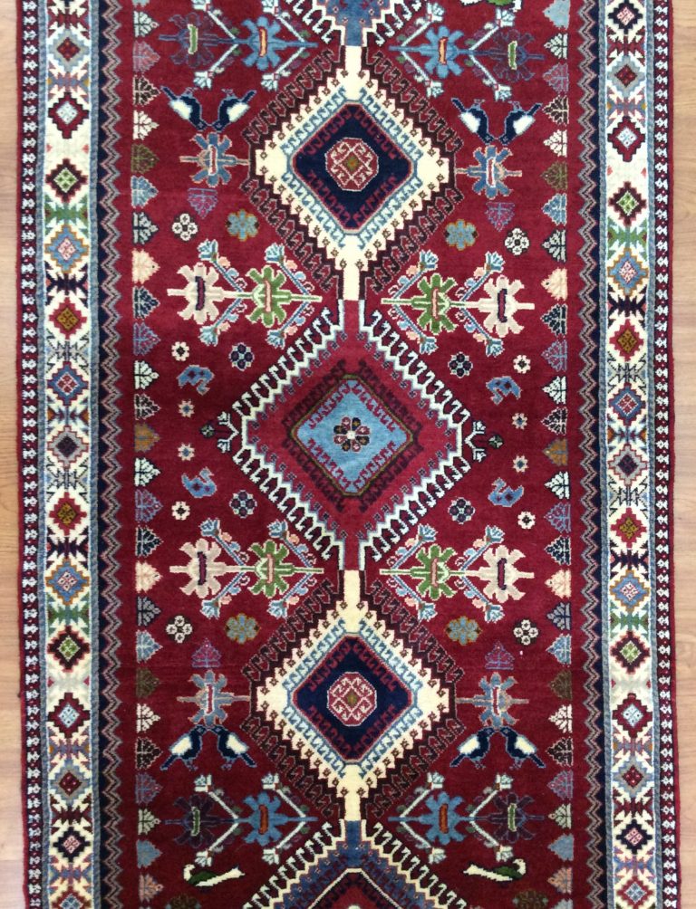 Yalameh Shiraz fine wool 2 m. runner - Image 9