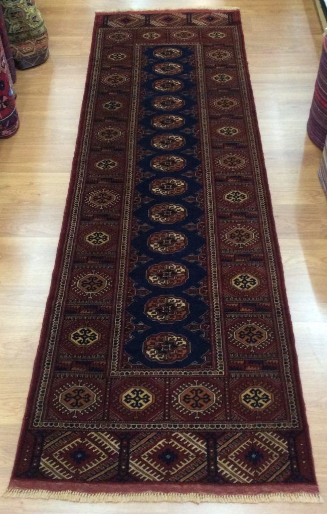 Princess Bokhara 👸 272 cm. X 85 cm. fine wool runner - Image 10