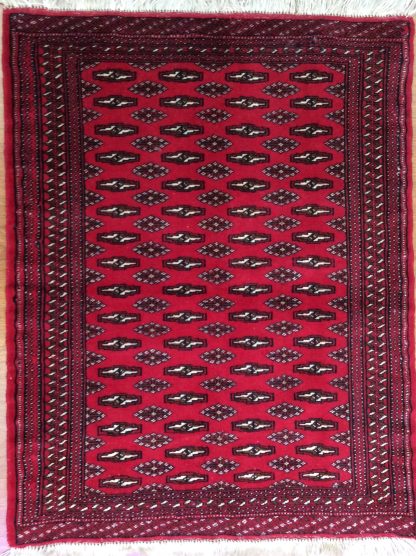 Princess Bokhara 109 cm. X 85 cm. small wool rug - Image 6