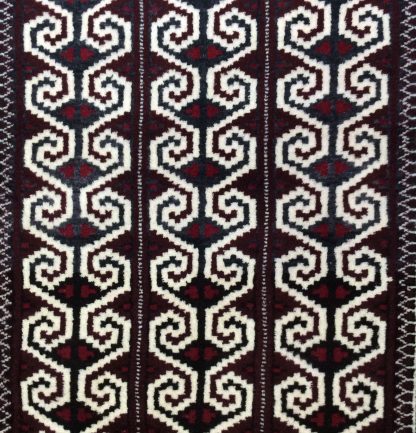 Baloochi 110 cm X 77 cm. Little wool rug - Image 3