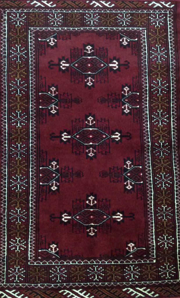 Princess Bokhara 👸120 cm. X 77 cm. fine wool rug - Image 7