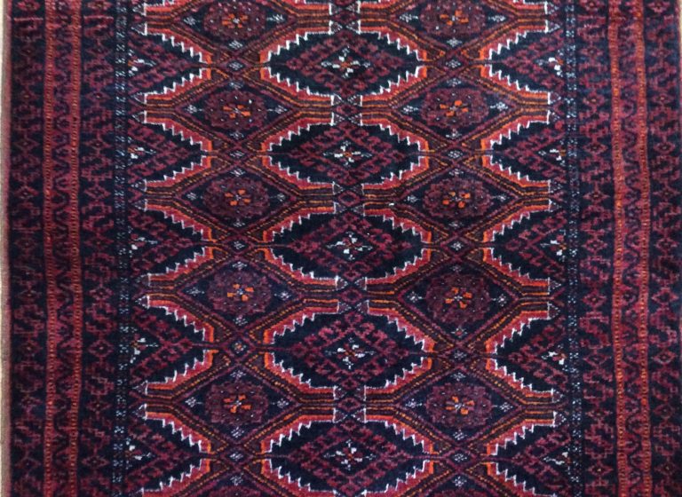 Baloochi 2. m. X 0.66 m. fine wool tribal runner - Image 5