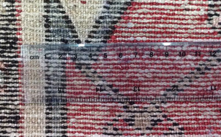 Mazleghan 1.95 m. X 1.35 m. wool vintage carpet - Image 7