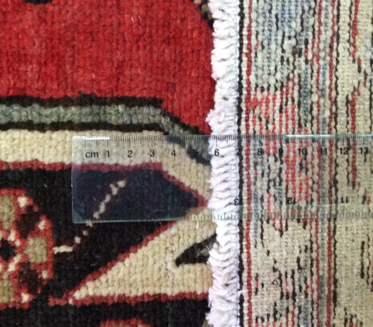 Mazleghan 1.95 m. X 1.35 m. wool vintage carpet - Image 5