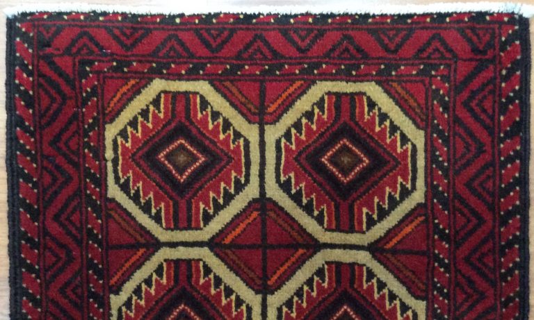 Baloochi 191 cm. X 63 cm. tribal wool runner - Image 3