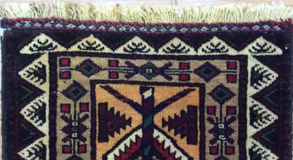 Baloochi 241 cm. X 44 cm. tribal wool runner - Image 12