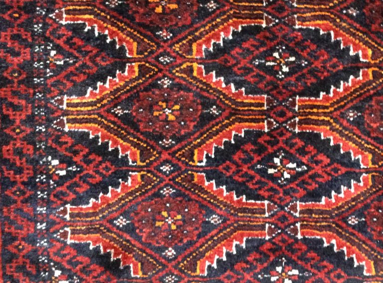 Baloochi 2. m. X 0.66 m. fine wool tribal runner - Image 11