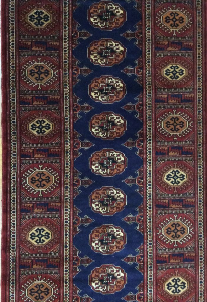 Princess Bokhara 👸 272 cm. X 85 cm. fine wool runner - Image 2