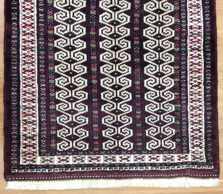 Baloochi 123 cm. X 95 cm. wool rug - Image 2