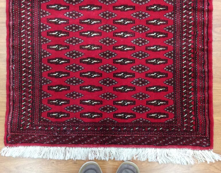 Princess Bokhara 109 cm. X 85 cm. small wool rug - Image 3