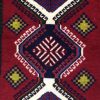 Yalameh 87 cm. X 62 cm. Shiraz small wool rug - Image 3