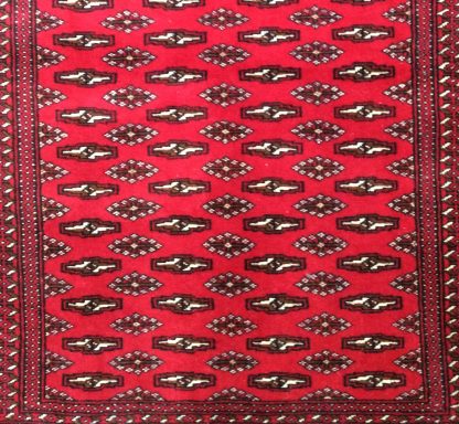 Princess Bokhara 109 cm. X 85 cm. small wool rug - Image 7
