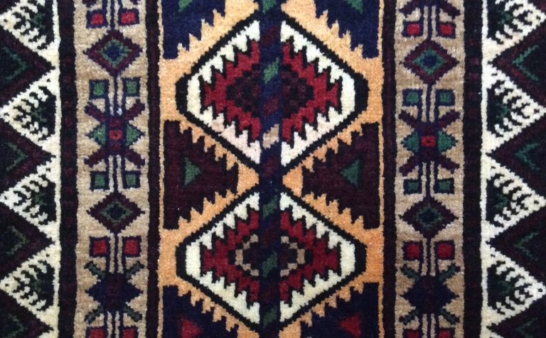 Baloochi 241 cm. X 44 cm. tribal wool runner - Image 10