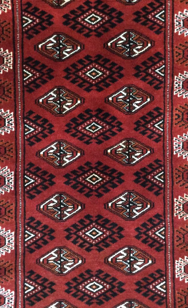 Princess Bokhara 👸131 cm. X 73 cm. fine wool rug - Image 5