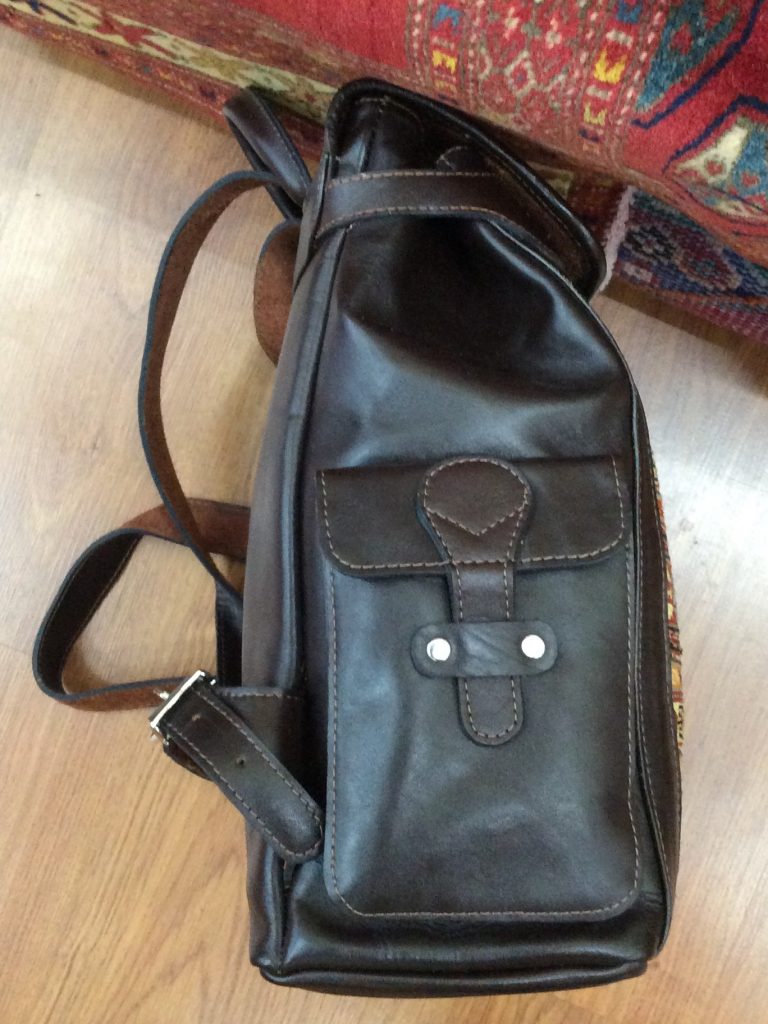 Quality handmade leather backpack - Image 4