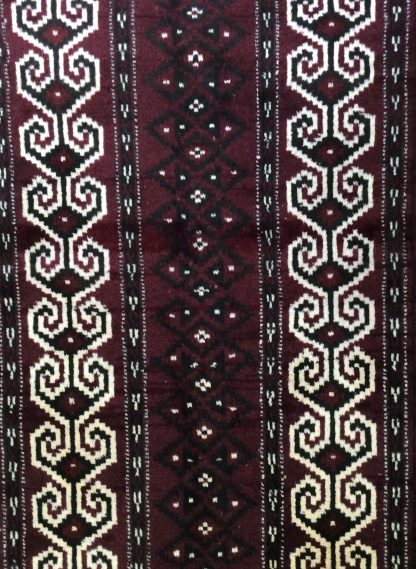 Baloochi 113 cm X 85cm. Small tribal wool rug - Image 5