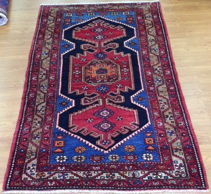 Hamedan 2.04 m. X 1.25 m. wool rug - Image 10