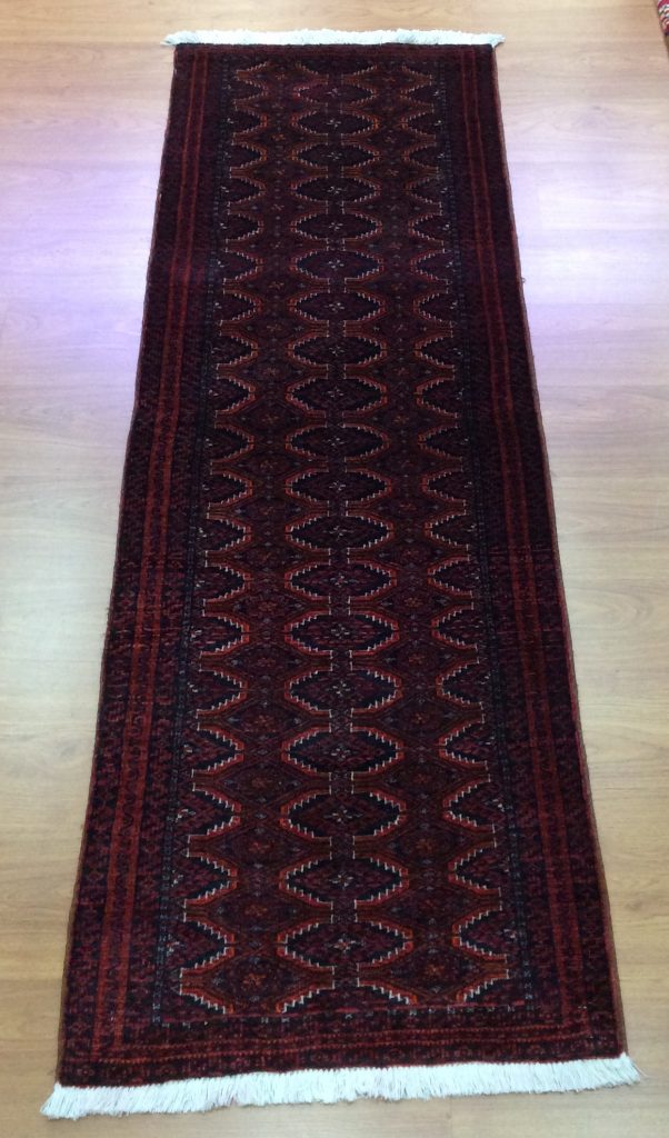 Baloochi 2. m. X 0.66 m. fine wool tribal runner - Image 13