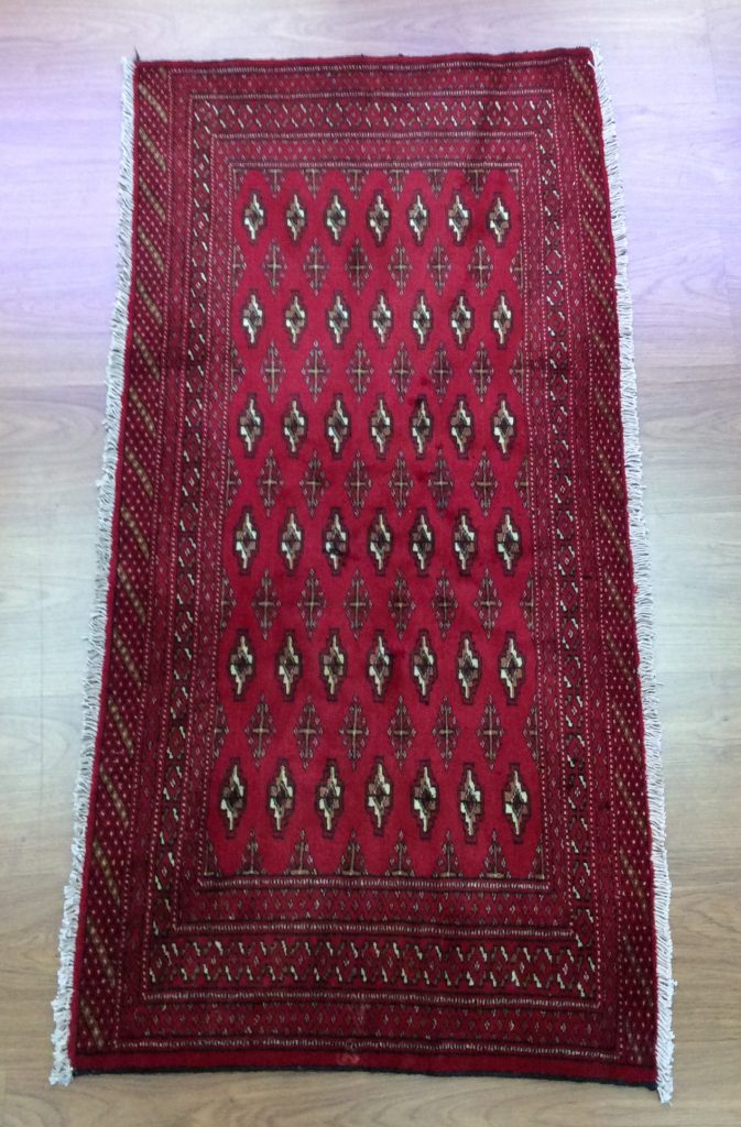 Princess Bokhara 124 cm. X 60cm. small wool rug