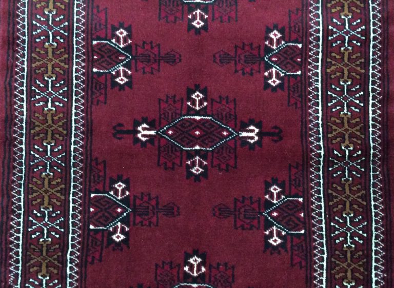 Princess Bokhara 👸120 cm. X 77 cm. fine wool rug - Image 3