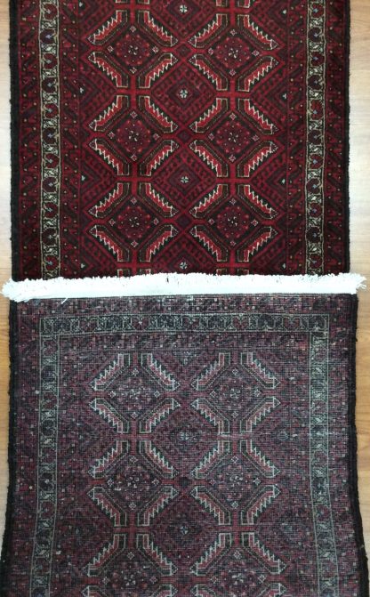 Baloochi 300 cm.  X 65 cm. fine wool runner - Image 4