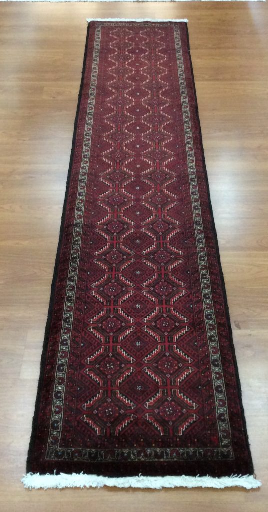 Baloochi 300 cm.  X 65 cm. fine wool runner