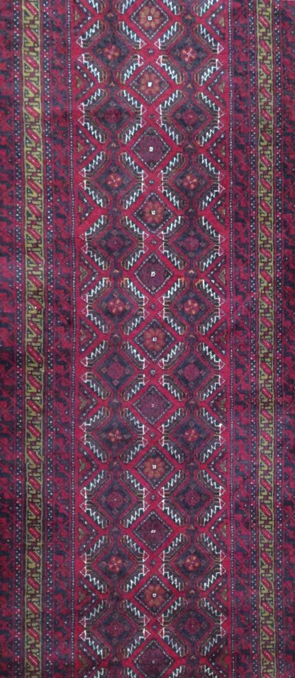 Baloochi 222  cm.  X 60 cm. fine wool runner - Image 4