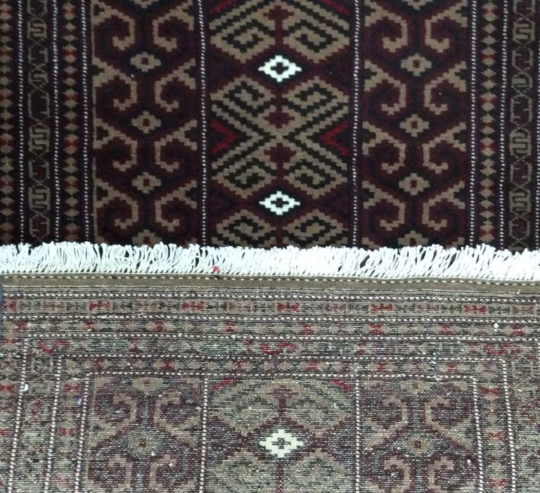 Baloochi 116 cm. X 85 cm. fine wool rug - Image 5