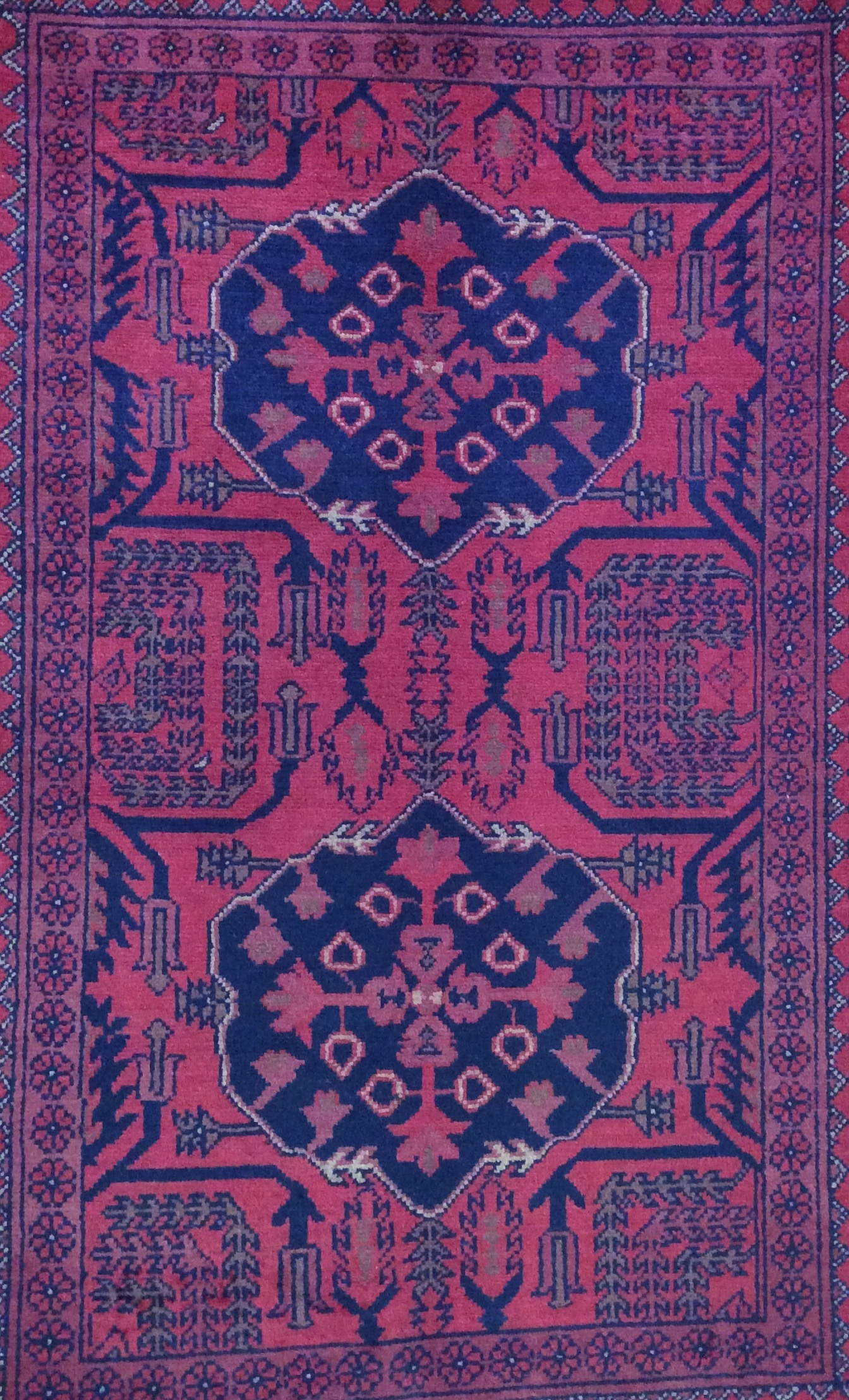 Baloochi 130 cm. X 80 cm. wool rug - Image 4