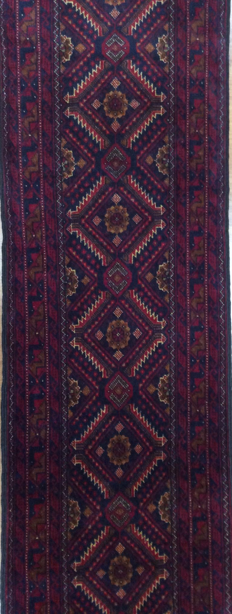 Baloochi 275 cm.  X 53 cm. fine wool runner - Image 2