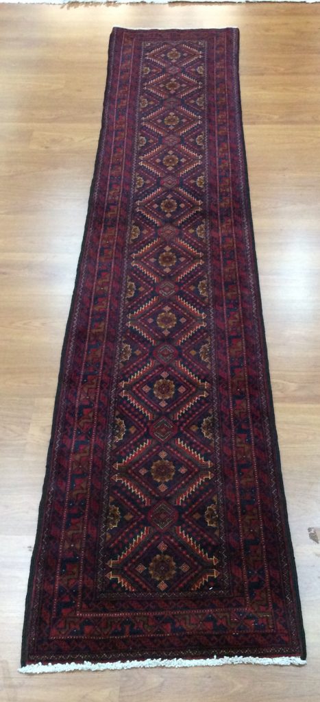 Baloochi 275 cm.  X 53 cm. fine wool runner