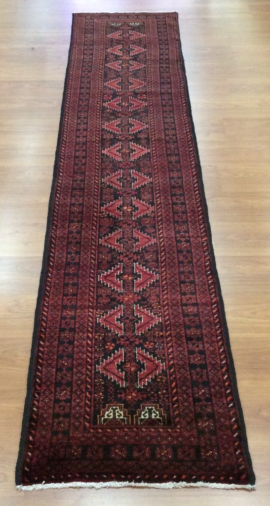 Baloochi 305 cm.  X 66 cm. fine wool runner - Image 9