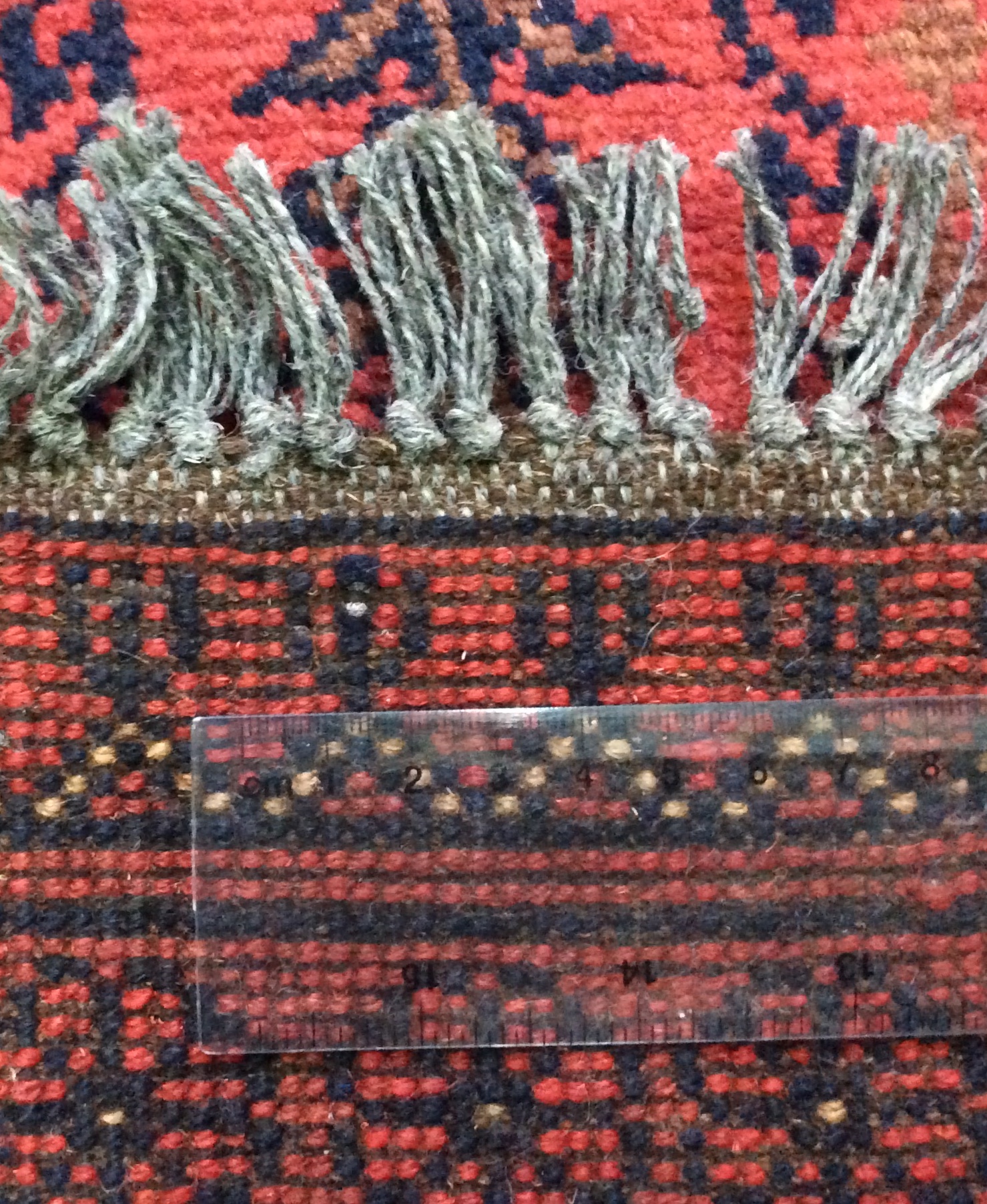 Baloochi 130 cm. X 80 cm. wool rug - Image 7