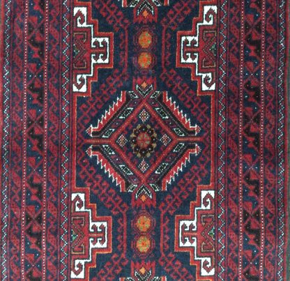 Baloochi 303 cm.  X 64 cm. fine wool runner - Image 2
