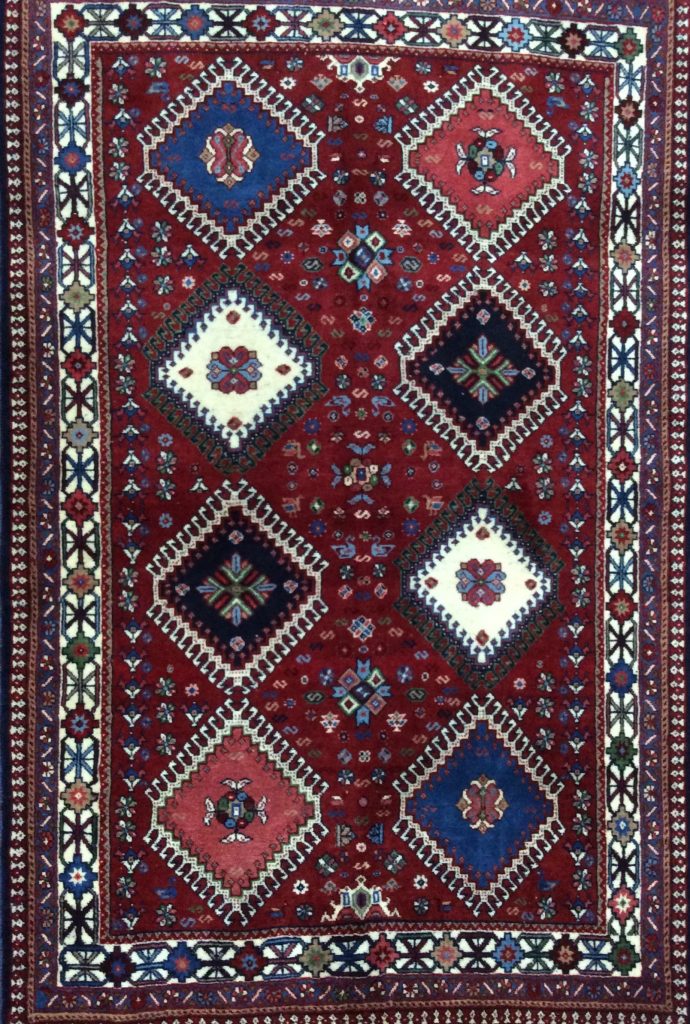 Yalameh Shiraz 166 cm. X 104 cm.fine wool - Image 4