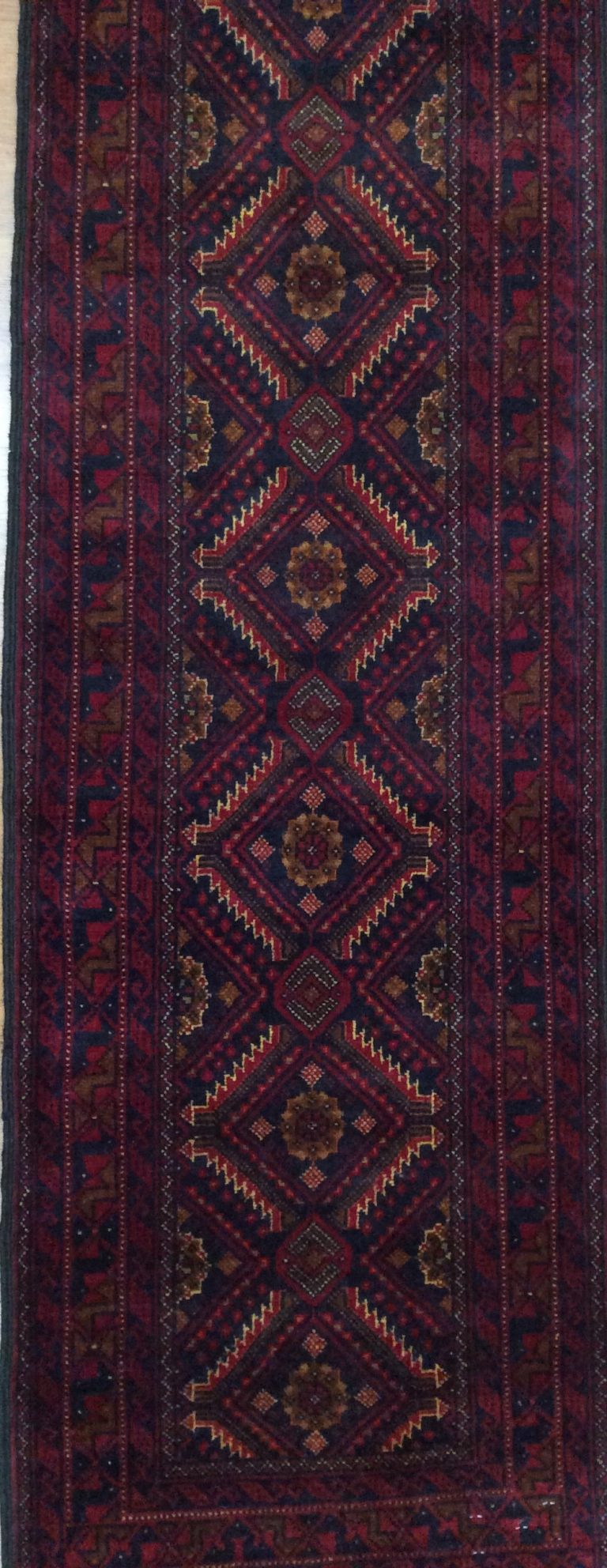 Baloochi 275 cm.  X 53 cm. fine wool runner - Image 4