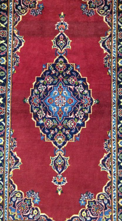 Kashan 137 cm. X 72 cm. fine wool rug - Image 2