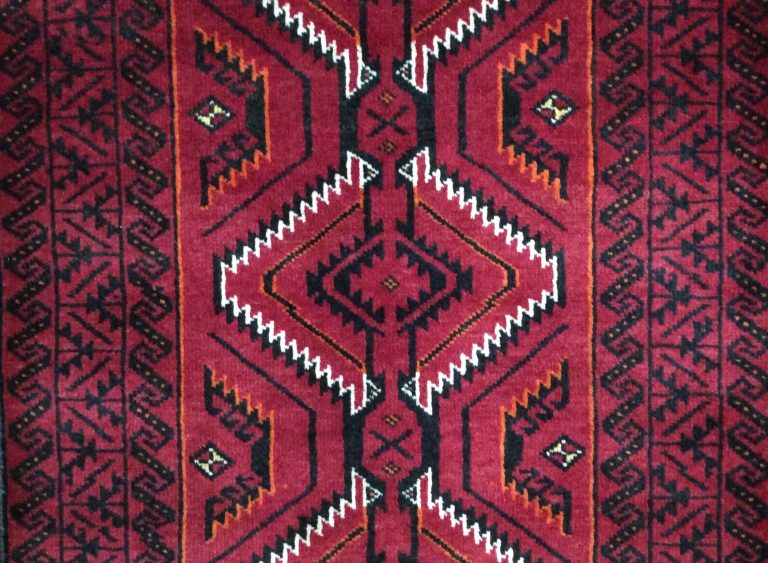 Baloochi 278 cm.  X 65 cm. fine wool runner - Image 2