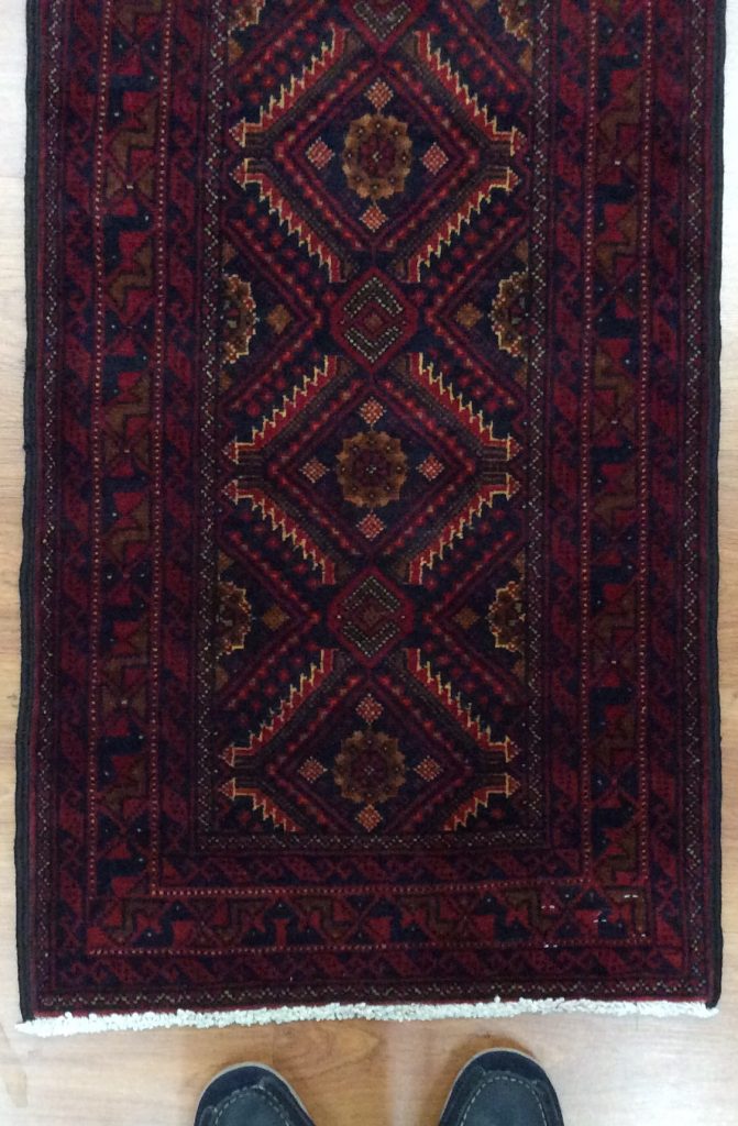 Baloochi 275 cm.  X 53 cm. fine wool runner - Image 7