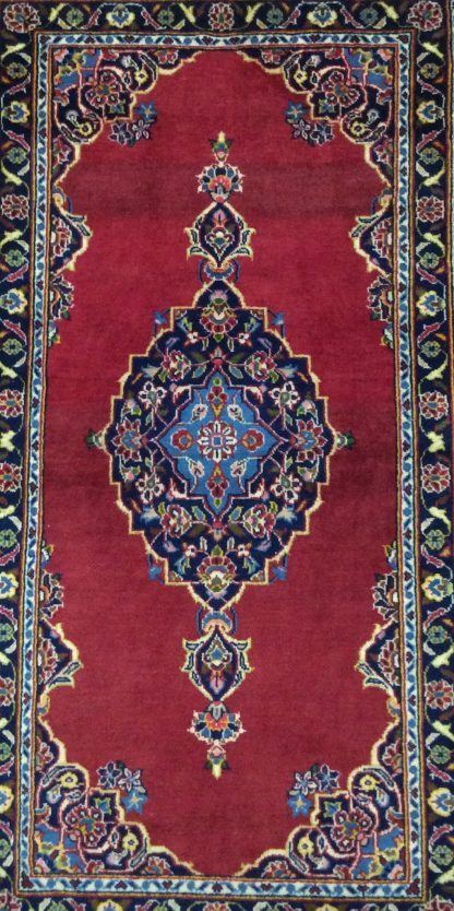 Kashan 137 cm. X 72 cm. fine wool rug - Image 8