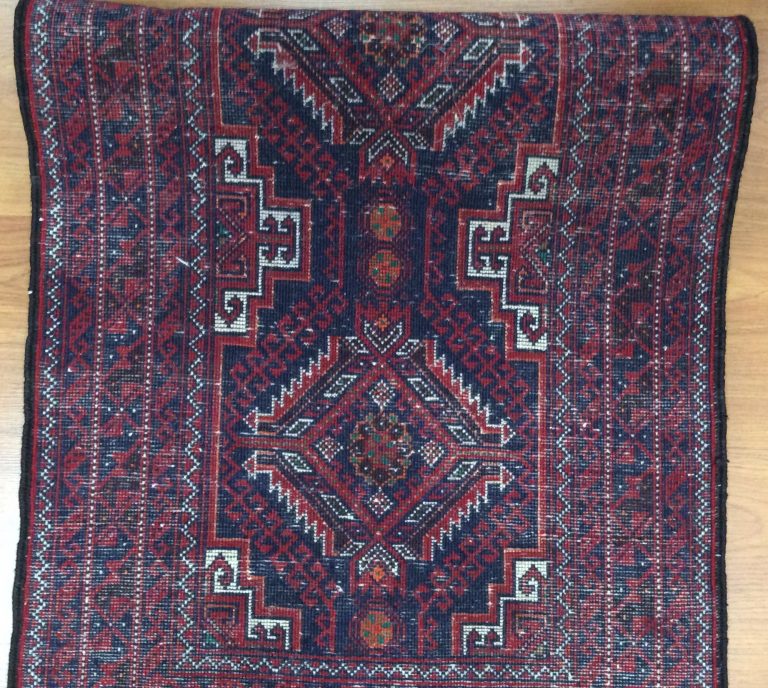 Baloochi 303 cm.  X 64 cm. fine wool runner - Image 6