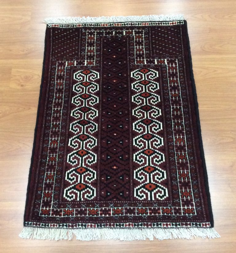 Baloochi 115 cm. X 82 cm. fine wool rug