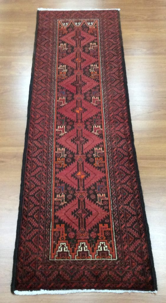 Baloochi 202  cm.  X 63 cm. fine wool runner