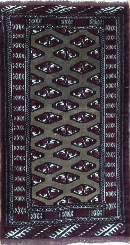 Princess Bokhara 👸133 cm. X 75 cm. fine wool rug - Image 2