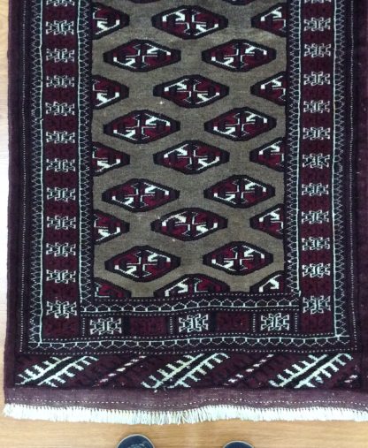 Princess Bokhara 👸133 cm. X 75 cm. fine wool rug - Image 4