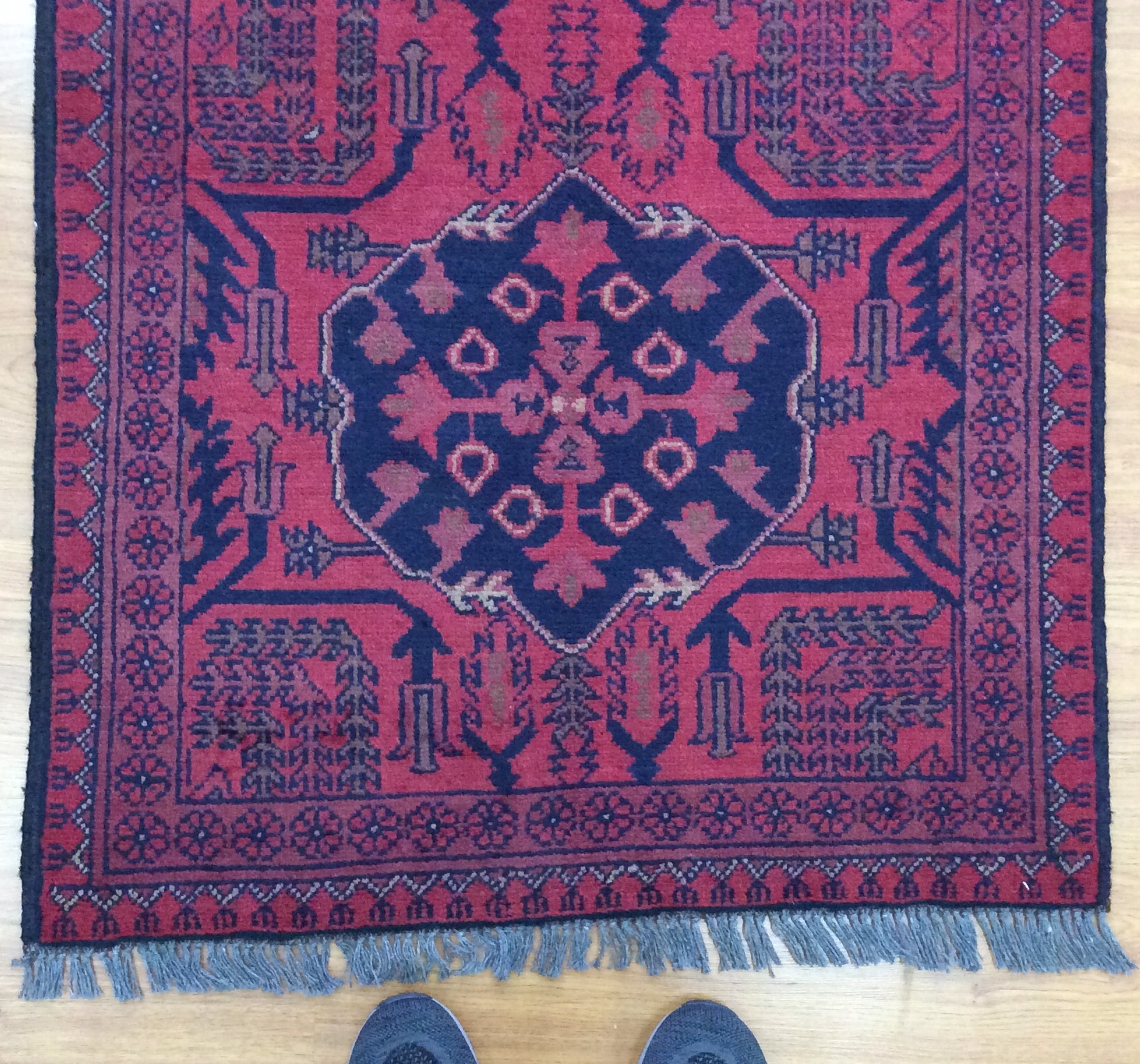 Baloochi 130 cm. X 80 cm. wool rug - Image 3