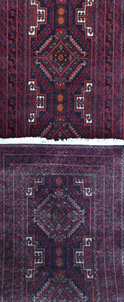 Baloochi 303 cm.  X 64 cm. fine wool runner - Image 10