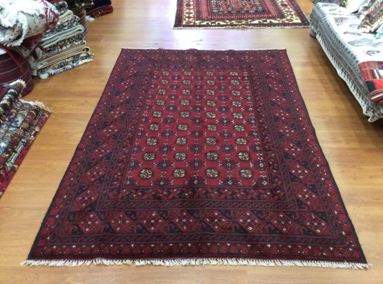 Princess Bokhara  246 cm. X 156 cm.fine wool rug - Image 4