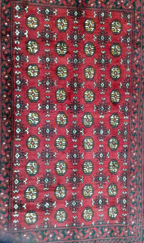 Princess Bokhara  246 cm. X 156 cm.fine wool rug - Image 8