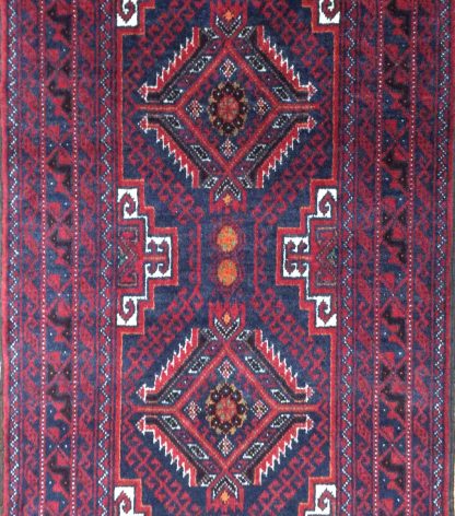 Baloochi 303 cm.  X 64 cm. fine wool runner - Image 5